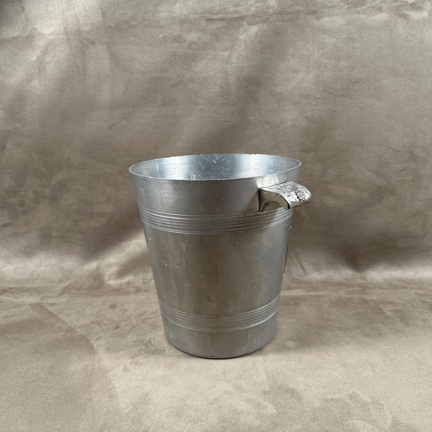 VERY RARE Marcel Pierre metal champagne bucket Made in France 1950s