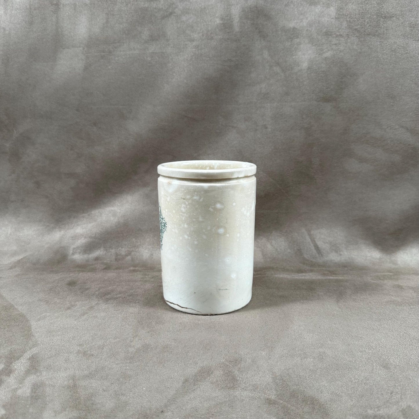Félix Potin Paris Marmeladentopf aus Steingut, Hergestellt in Frankreich, Vintage 1970