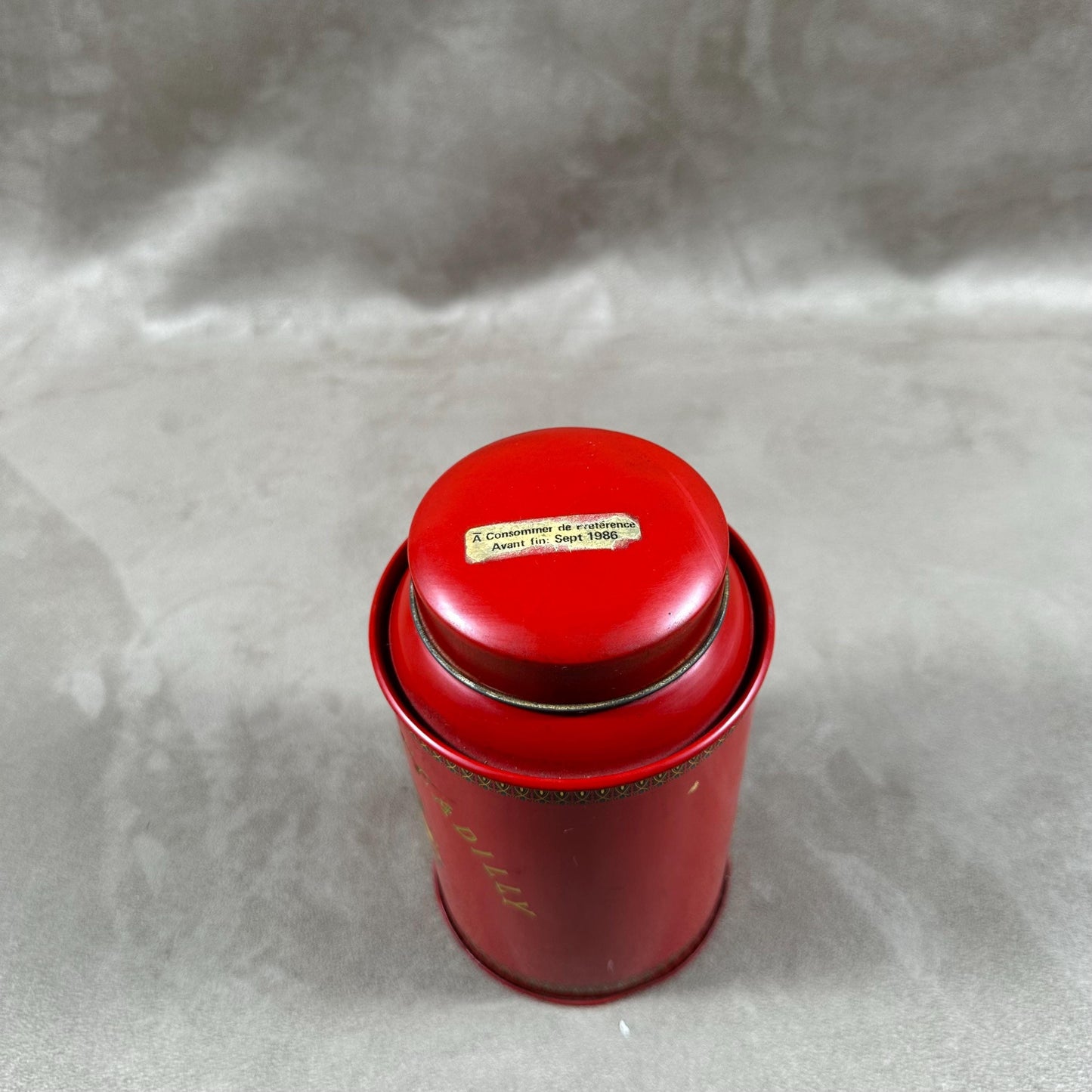 Jacksons of Piccadilly Metal Tea Caddies, Made in England, Vintage 1980