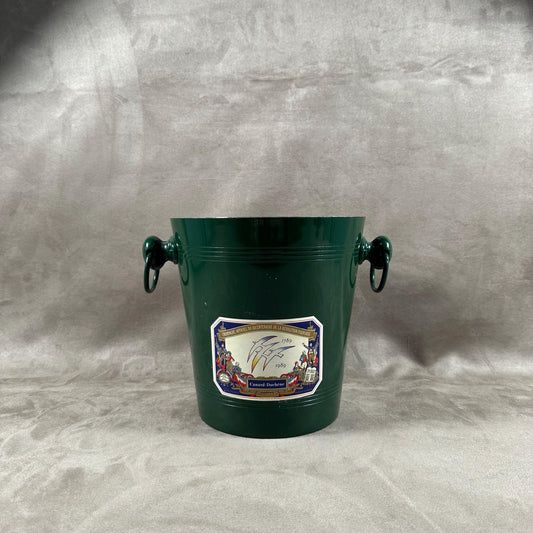 RARE Vintage Champagne Bucket Canard Duchene Bicentennial of the French Revolution ice bucket, cooler Made in France 1989