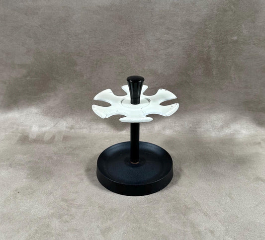 Rotating Stamp Holder for 6 Desk Stamps Stamp Carousel | Vintage Industrial 1960