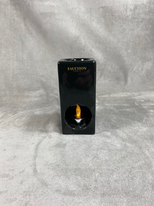 Earthenware incense burner, Fauchon Paris, Made in France, Vintage 1990