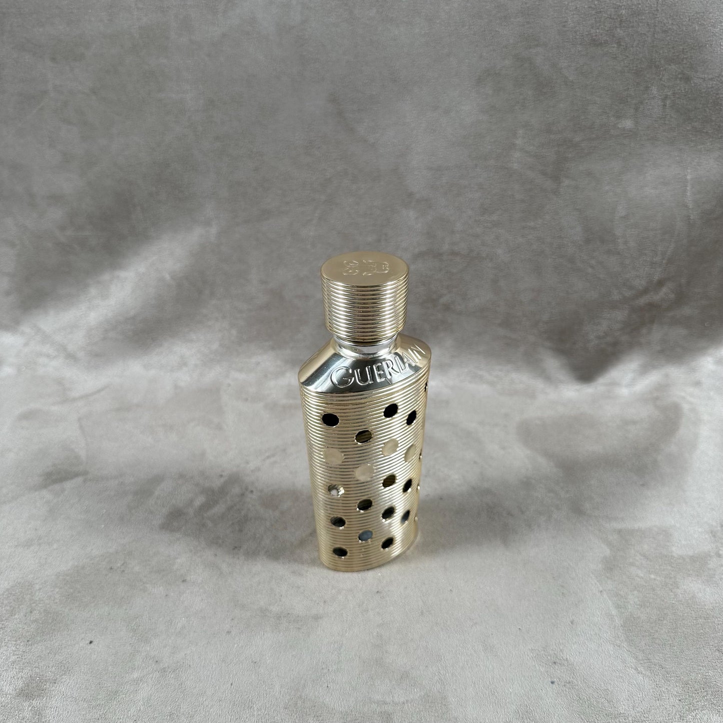 Guerlain Paris Vintage Reusable Empty Travel Perfume Bottle Case