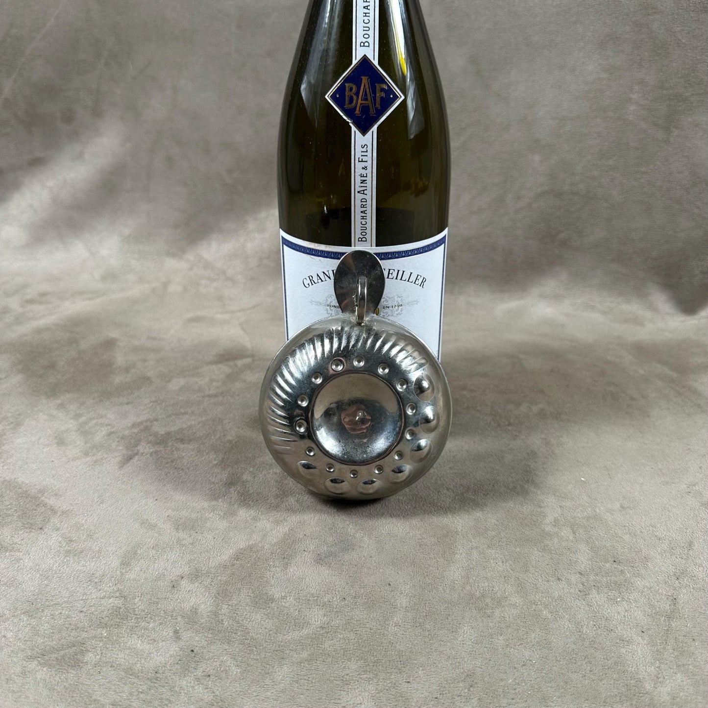 Tastevin en Acier Made in France Vintage 1987