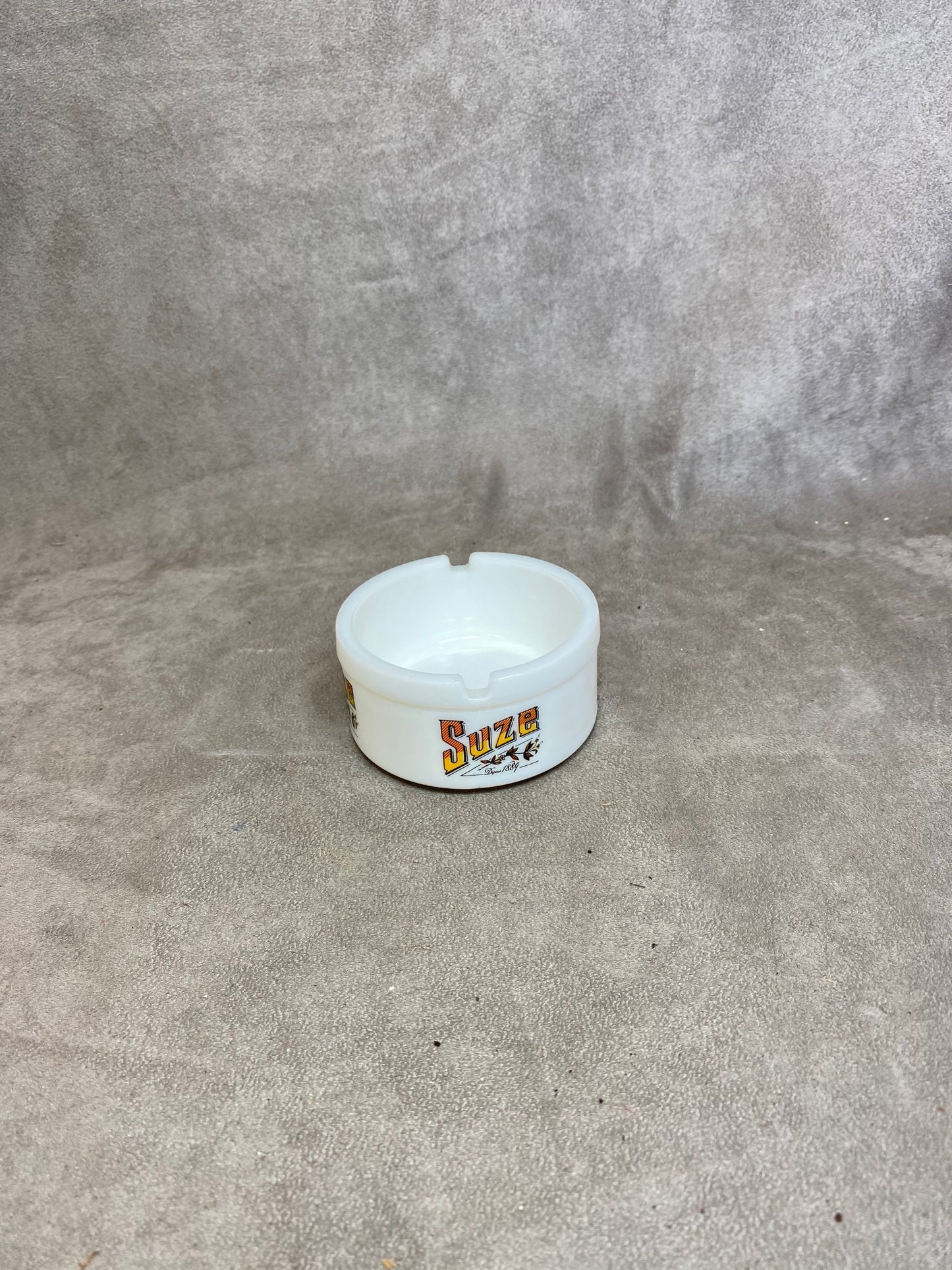 Glass Advertising Ashtray, Suze, Made in France, Vintage 1980