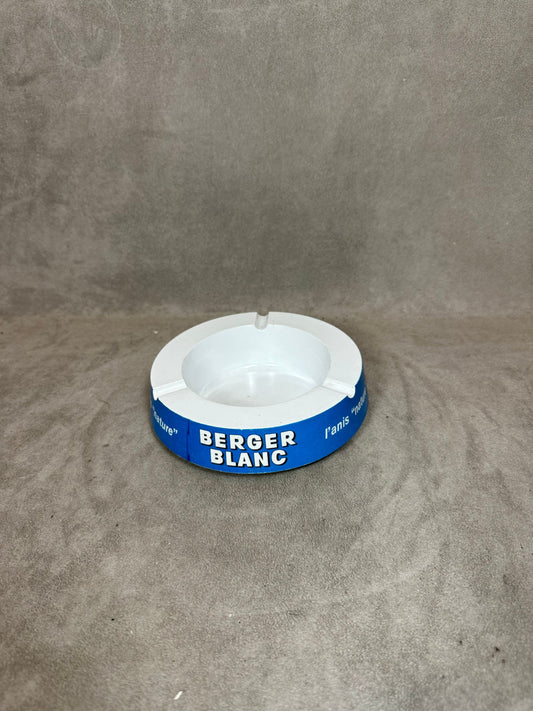 Plastic Advertising Ashtray by Mebel, Berger Blanc L'Anis Nature, Made in Italy, Vintage 1980