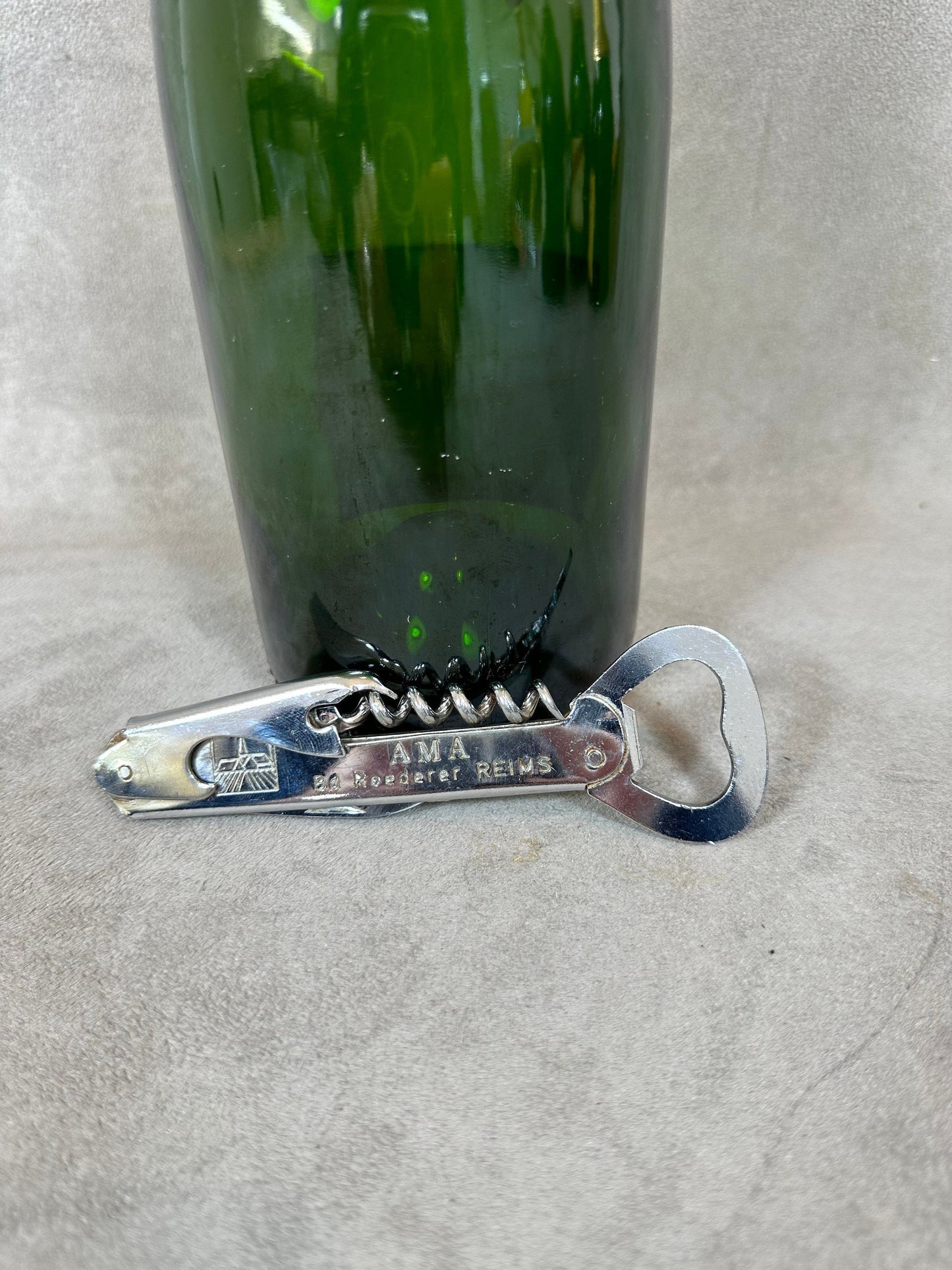 Metal Advertising Lemonade, AMA Roederer Reims Cooperative, Made in France, Vintage 1970