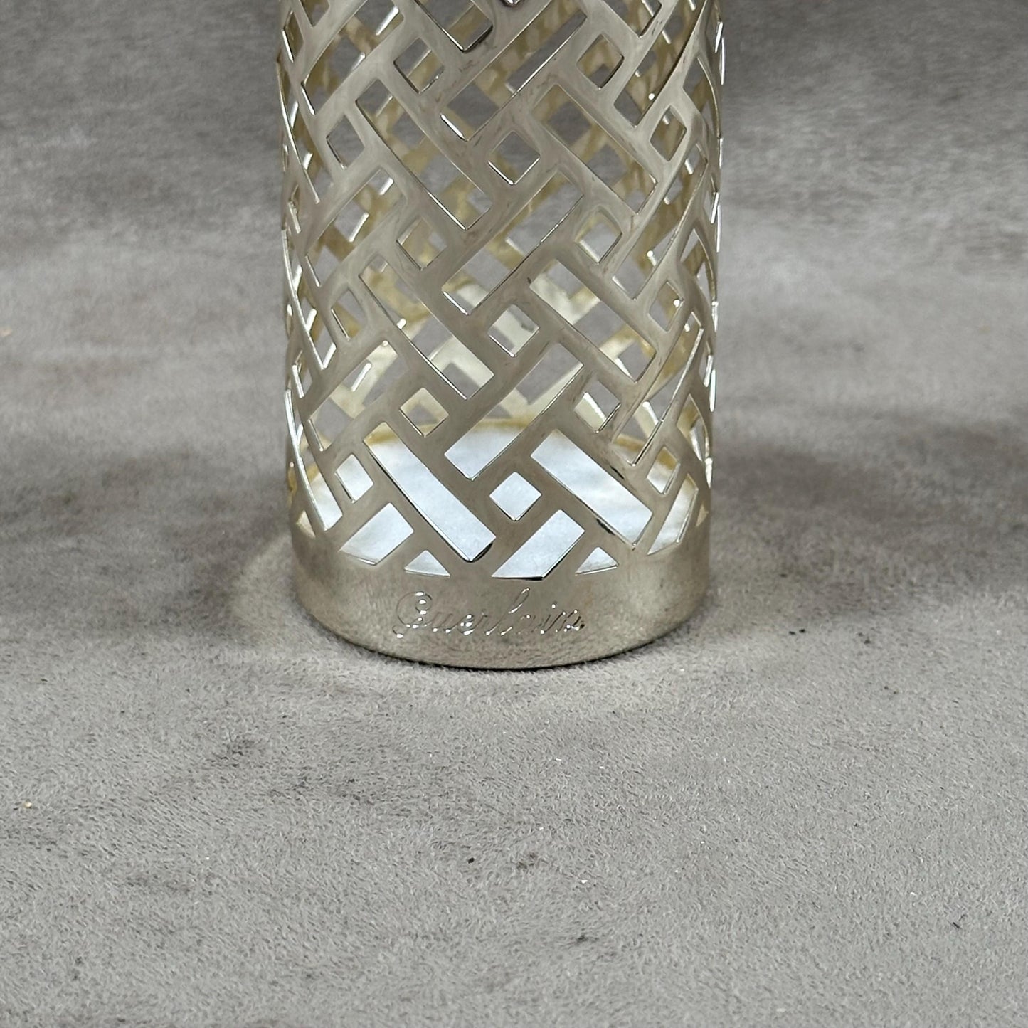 Guerlain Paris Vintage Reusable Empty Travel Perfume Bottle Case