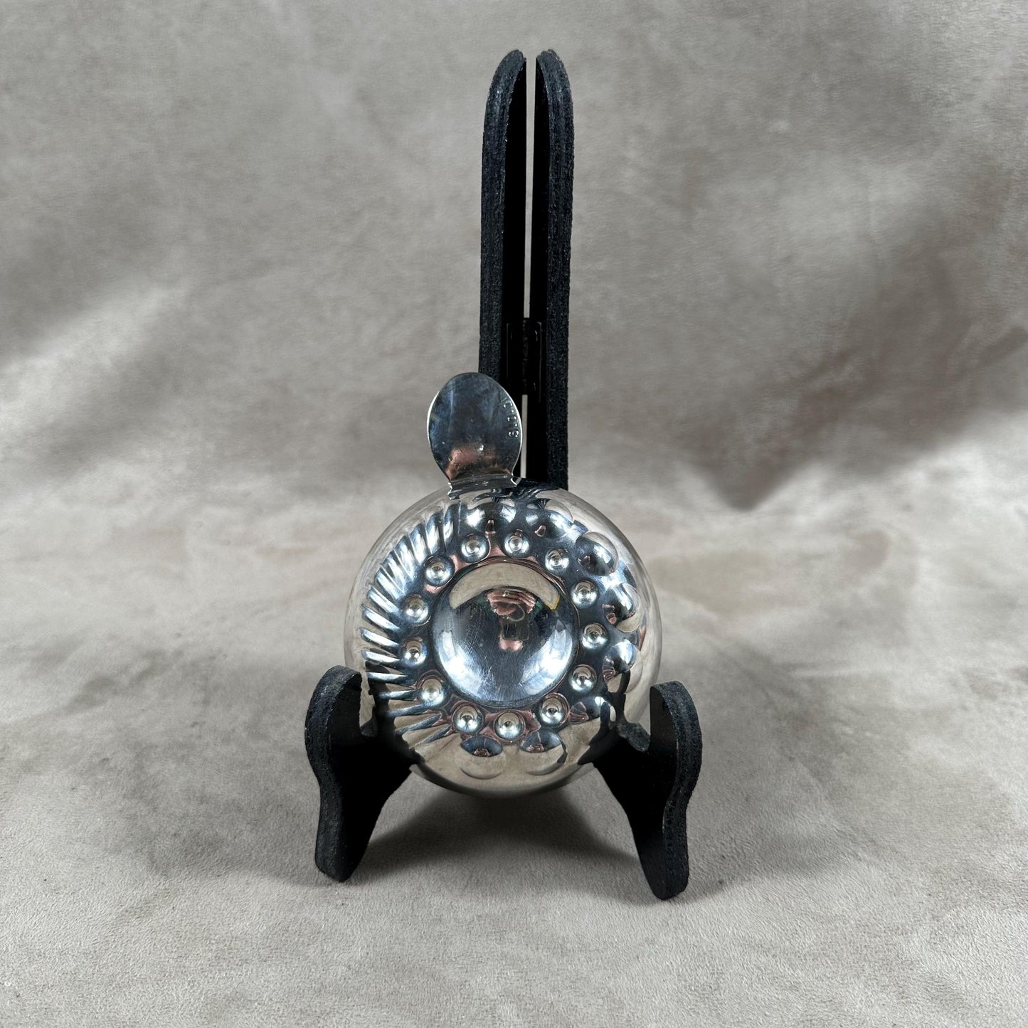 Tastevin en Acier, Bourgognes Patriarche, Made in France, Vintage 1970