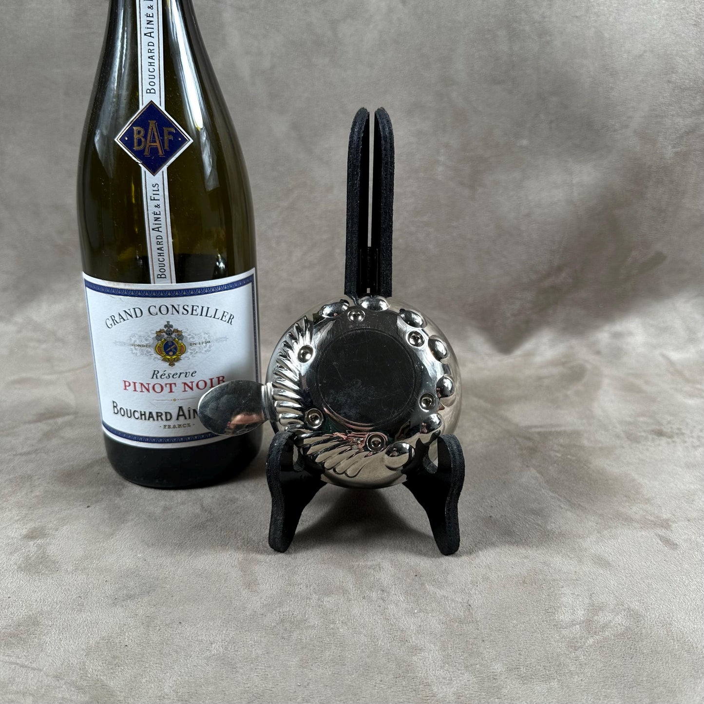 Tastevin en Acier Les bons Vins du Pays d'Oc, Made in France, Vintage 1970