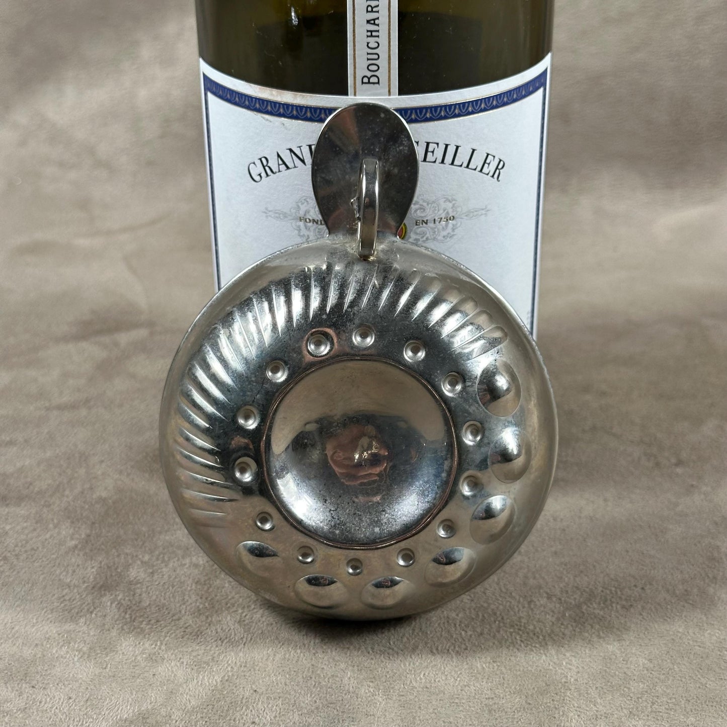 Tastevin en Acier Made in France Vintage 1987