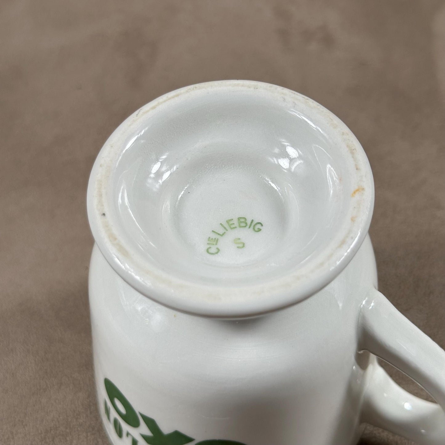 RARE Mug OXO en faience vintage Made in France Années 1950