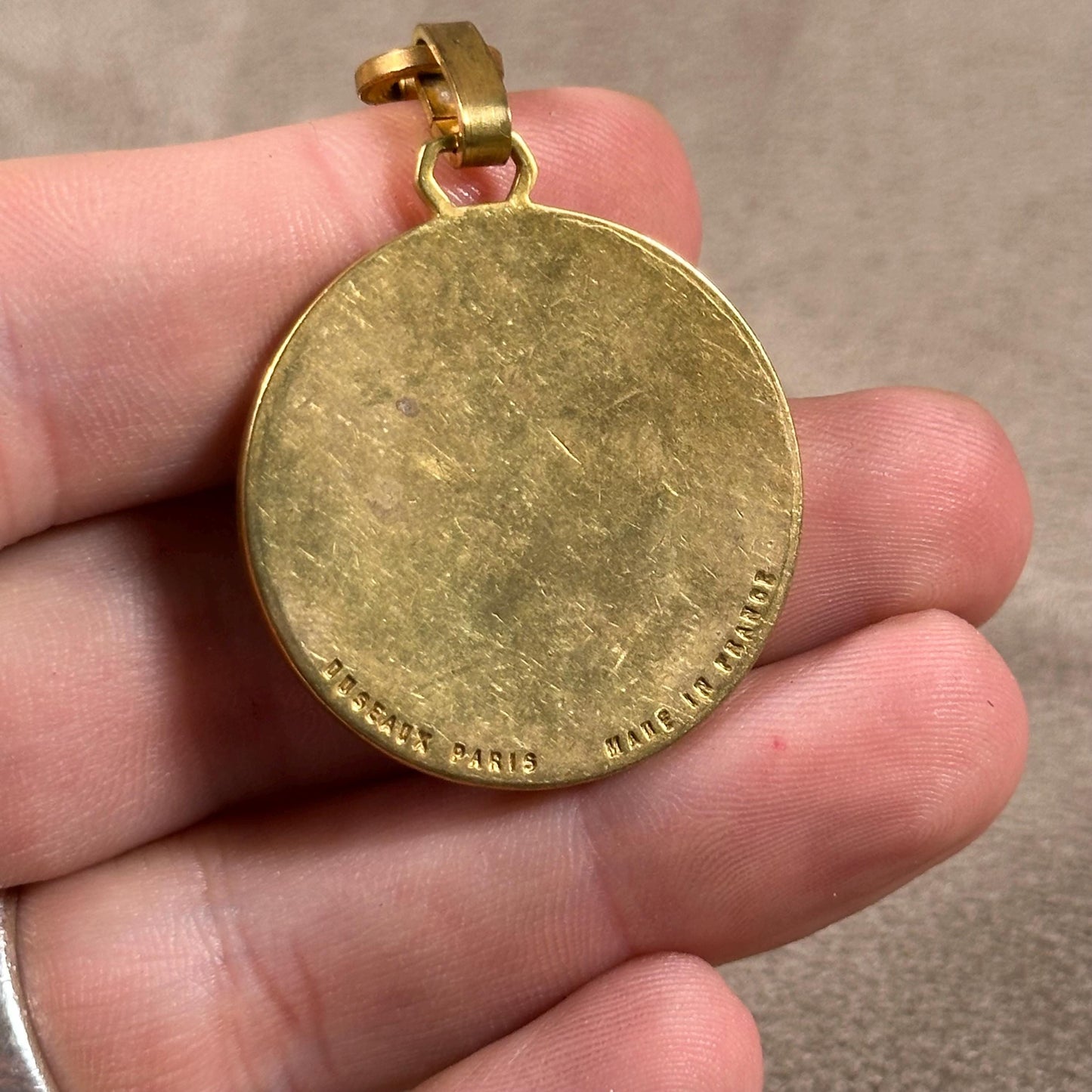 Porte clés Deutz en métal vintage Made in France Années 1980