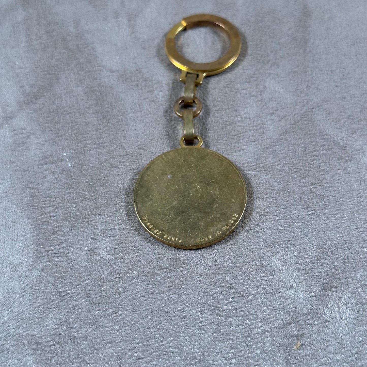 Porte clés Deutz en métal vintage Made in France Années 1980