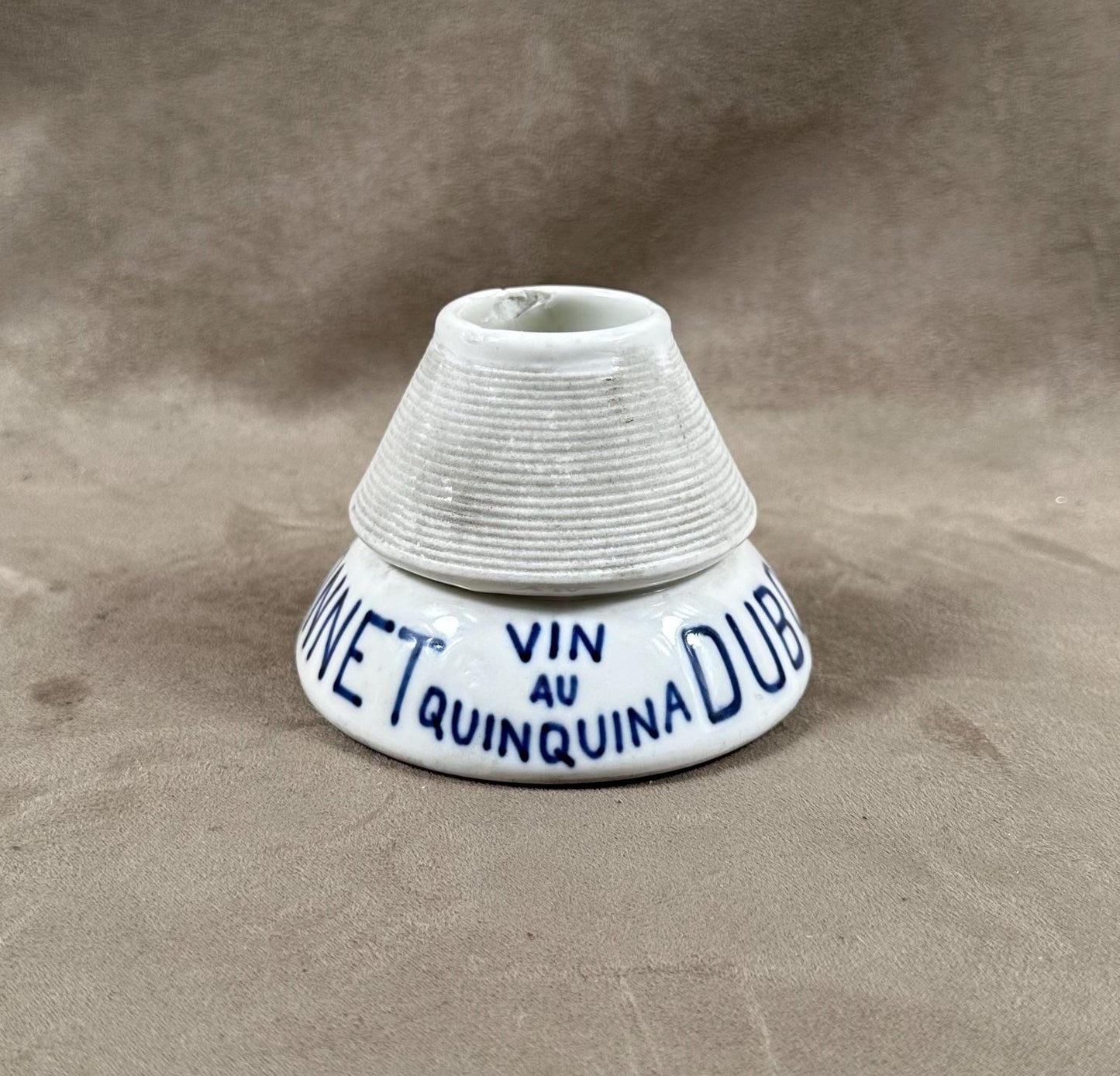 VERY RARE Pyrogène Dubonnet vintage Grand Prix 1900 en faience ancienne par "Le Pyrogène" Made in France 1900