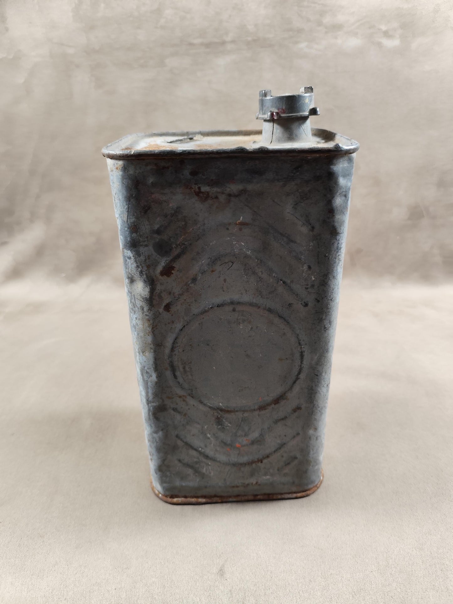 Bidon Jerrican BP Essence Huile en tole Made in France vintage 1950