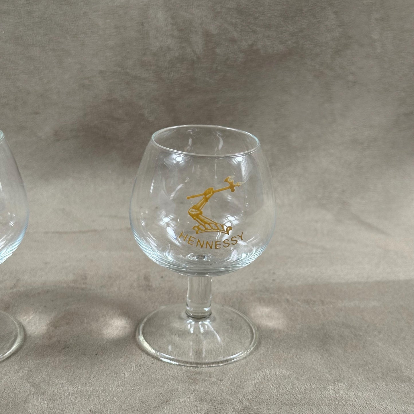 Lot de 2 Verres Hennessy vintage Made in France