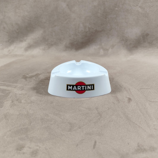 Cendrier Publicitaire en plastique, Martini, Made in Italy, Vintage 1980