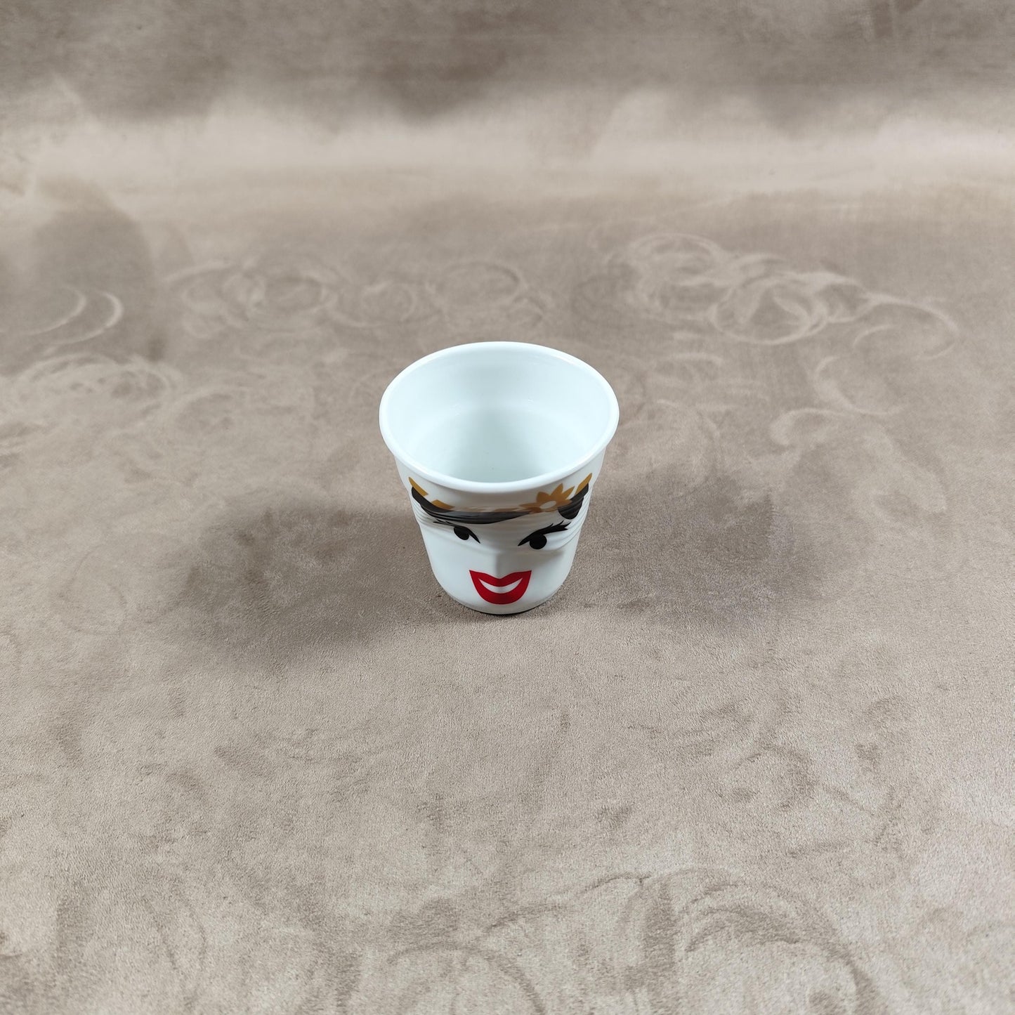 Gobelet Froissé REVOL édition Monsieur et Madame en céramique, Made in France, Vintage 2000