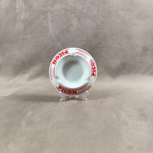 Cendrier en céramique PICON par le Moulin des Loups Made in France Vintage 1970