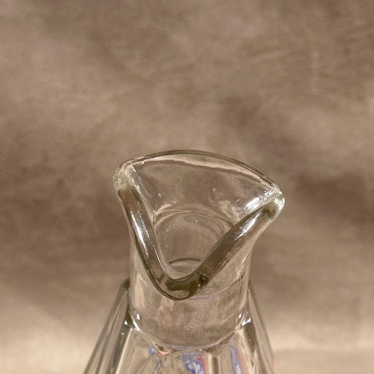 Carafe en verre vintage Martini Made in France Années 1960