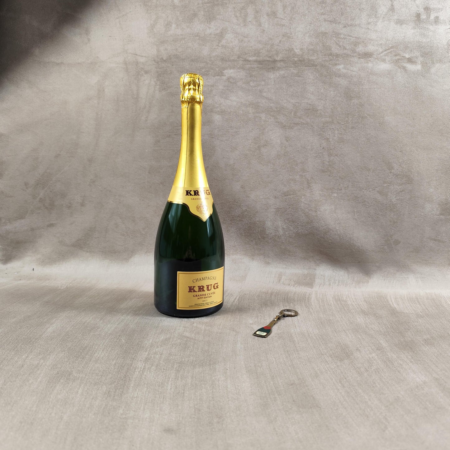 Porte clés Krug en acier Made in France Années 1980