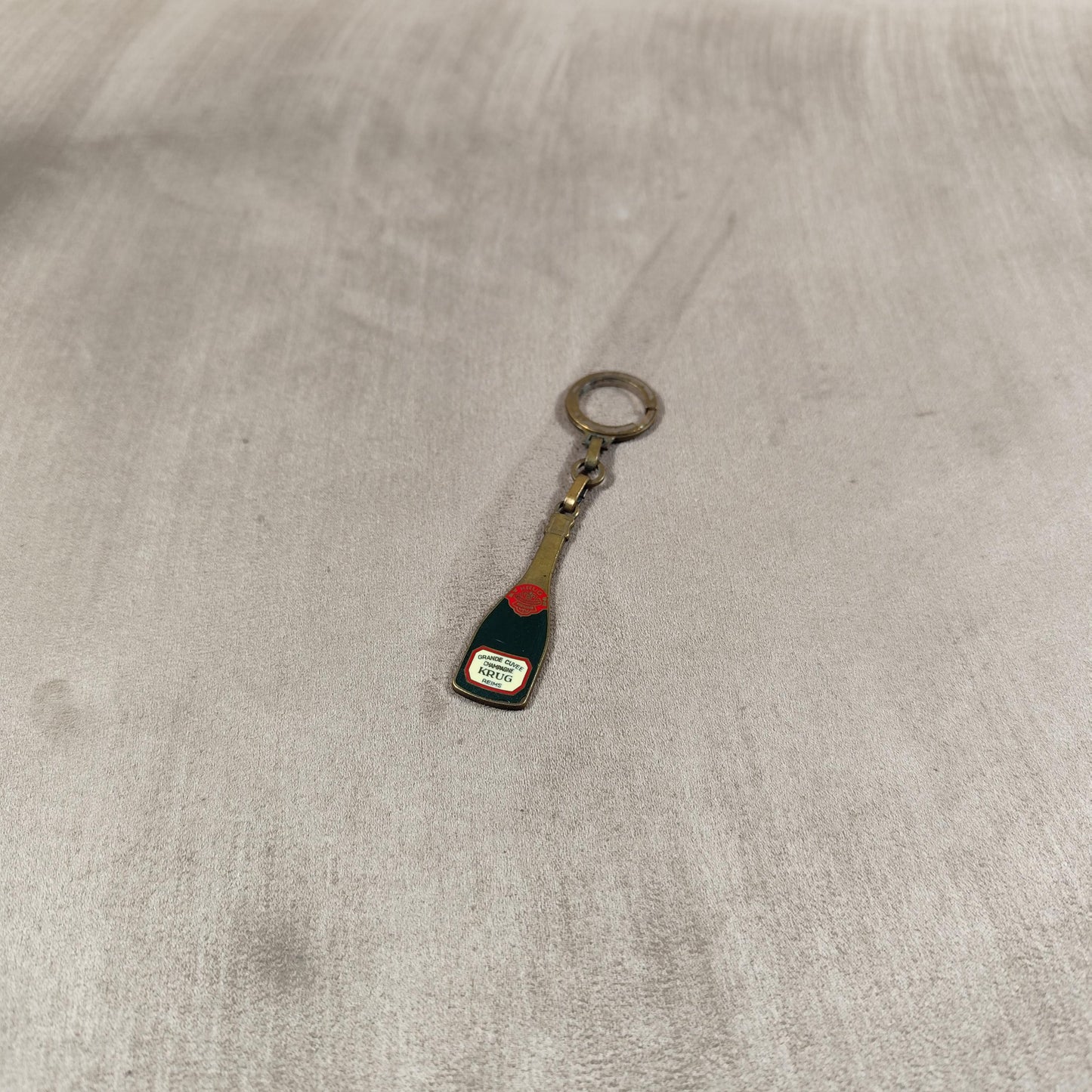 Porte clés Krug en acier Made in France Années 1980