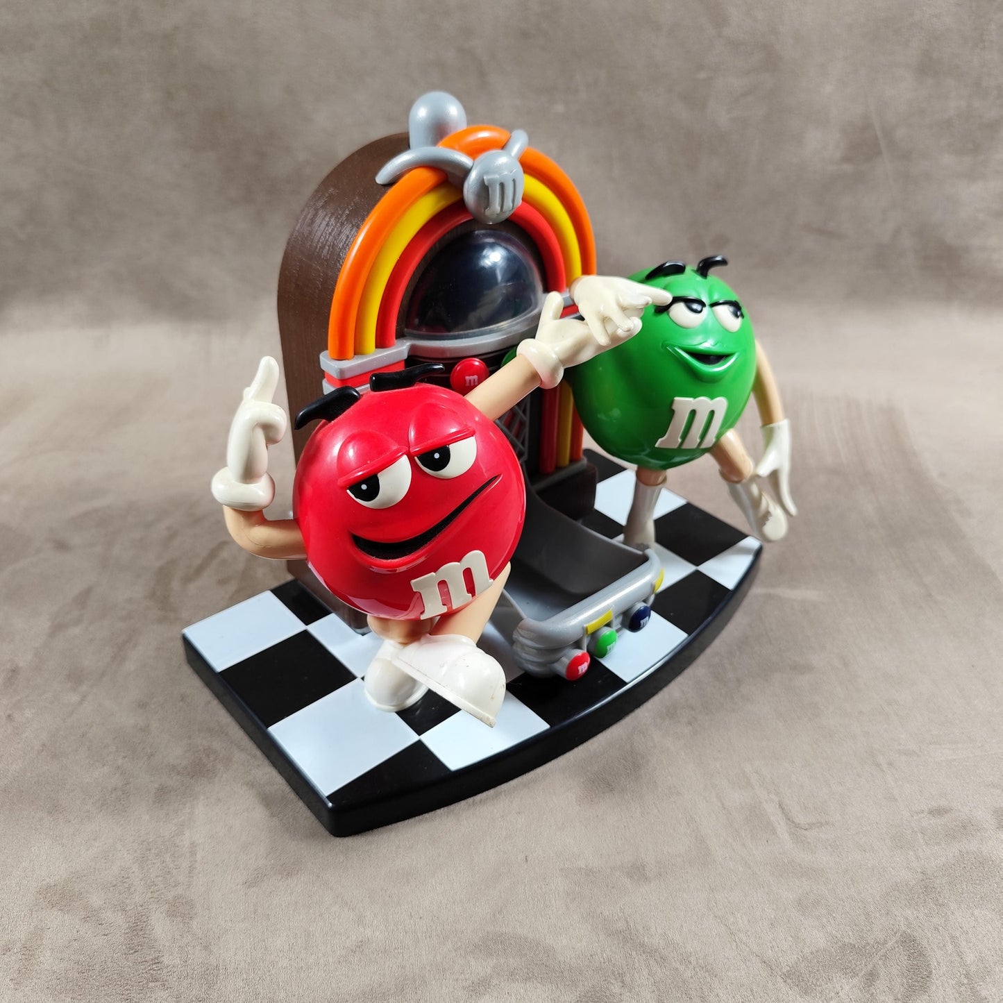 Distributeur M&M'S Juke-Box Made in France Vintage 1980