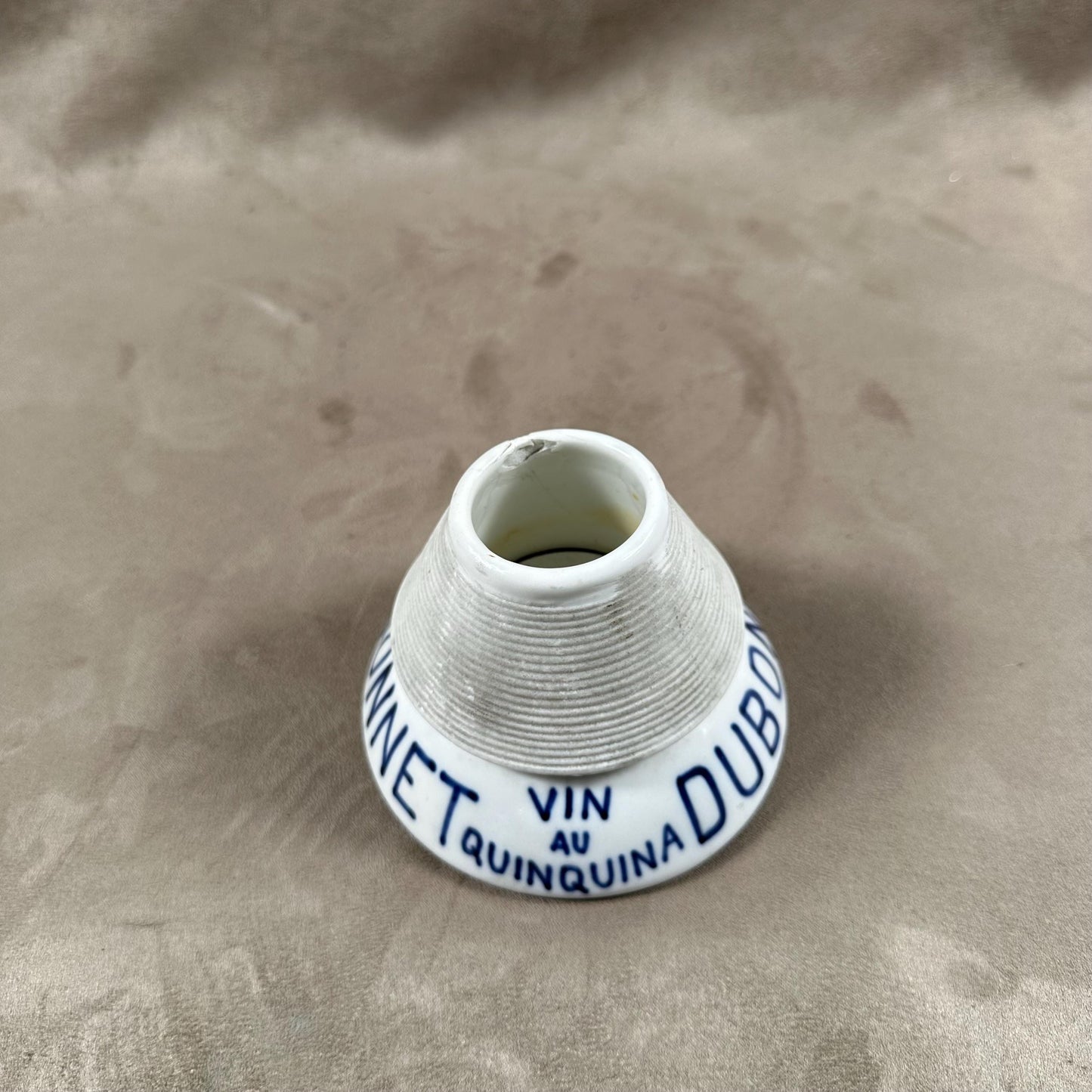 VERY RARE Pyrogène Dubonnet vintage Grand Prix 1900 en faience ancienne par "Le Pyrogène" Made in France 1900