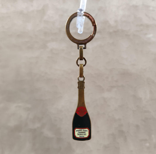 Porte clés Krug en acier Made in France Années 1980