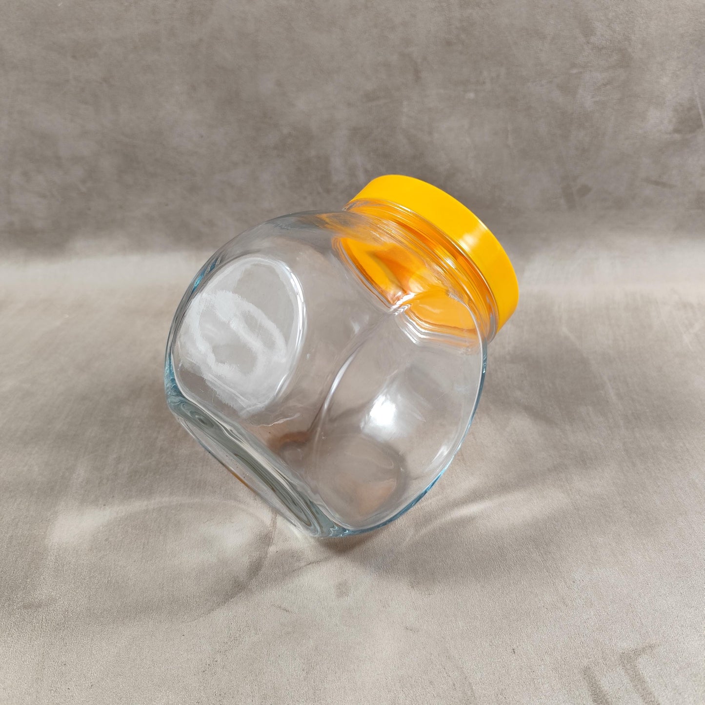 Bonbonnière, Bocal à biscuit Pasabahce en verre Made in Italy Vintage 1980