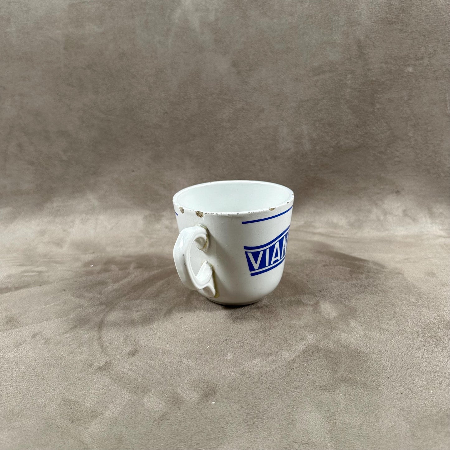 RARE Tasse Viandox en faience vintage Made in France Années 1950