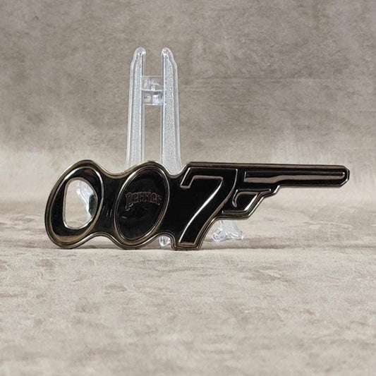 Décapsuleur en Métal James Bond 007 par Perrier eau gazeuse Made in France Vintage 1962