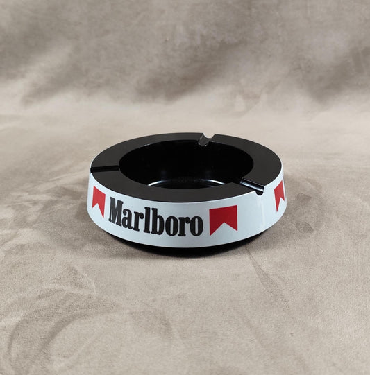 Cendrier vintage en plastique Marlboro Made in Italy Années 1980