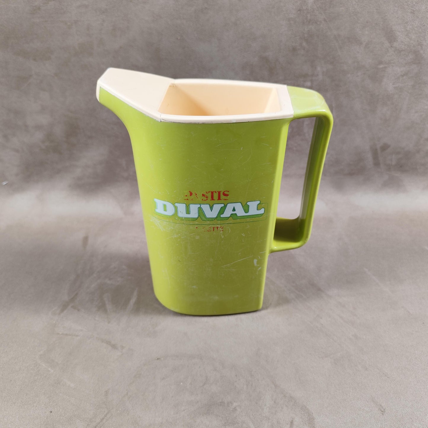 Pichet Pastis Duval Anisette en plastique Made in France Vintage 1970