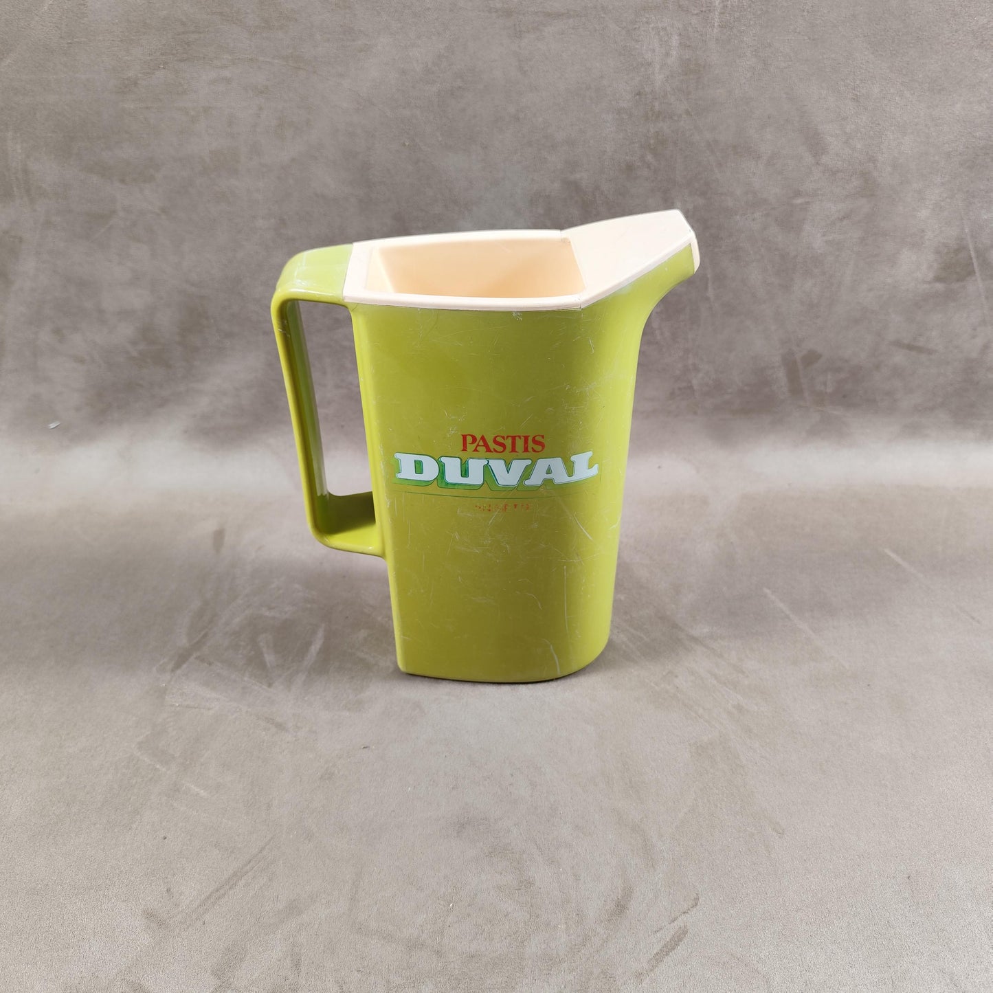 Pichet Pastis Duval Anisette en plastique Made in France Vintage 1970