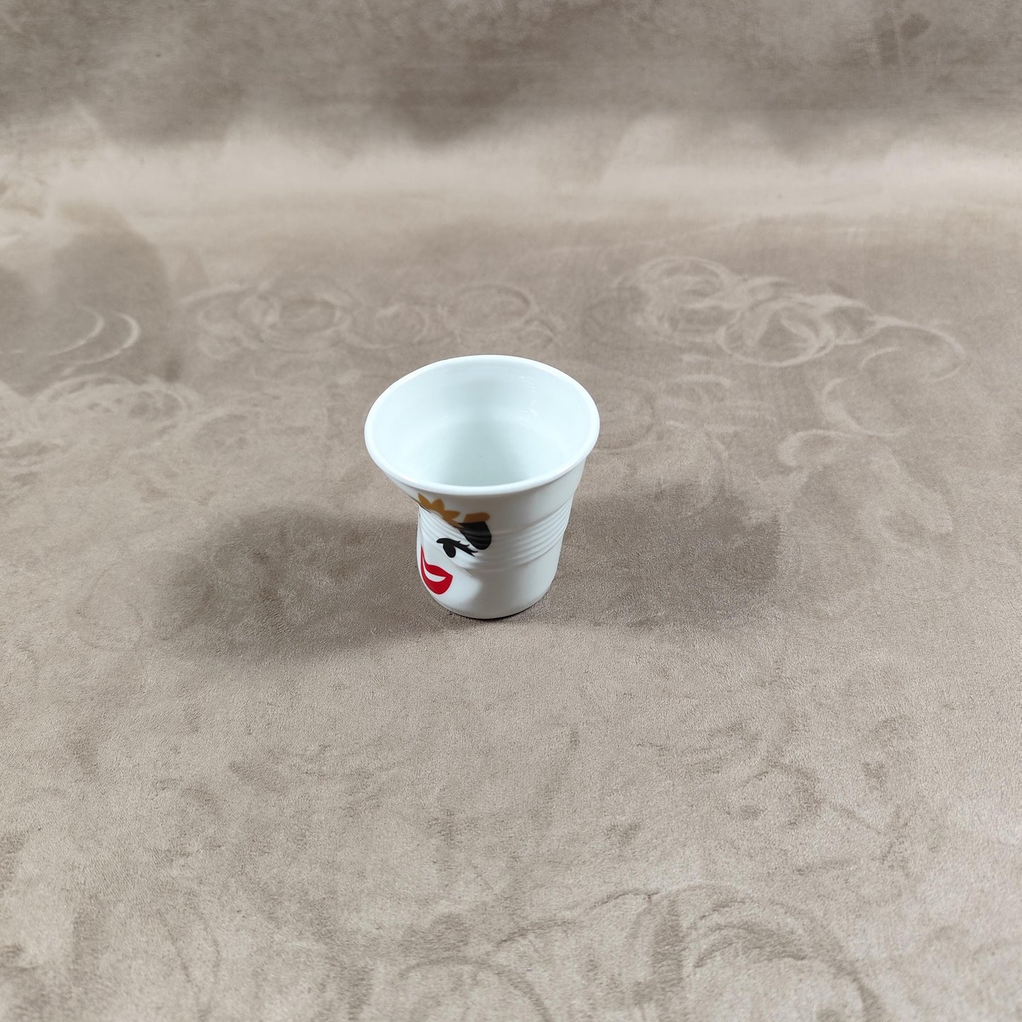 Gobelet Froissé REVOL édition Monsieur et Madame en céramique, Made in France, Vintage 2000