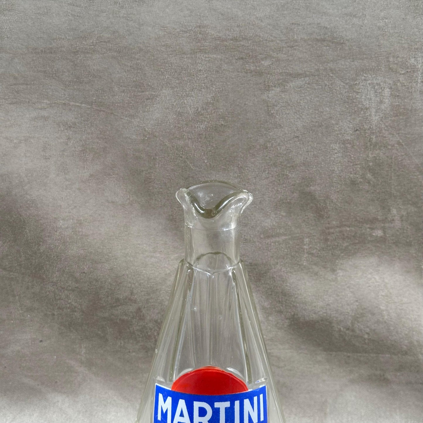 Carafe en verre vintage Martini Made in France Années 1960