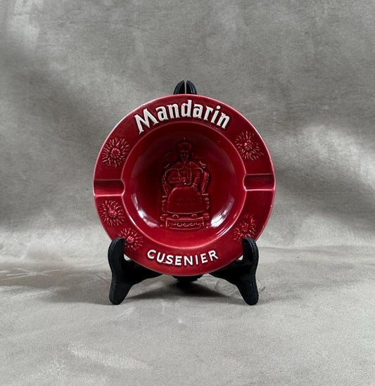 Cendrier Publicitaire Mandarin Cusenier, Proceram Roussillon, Made in France, Vintage 1980