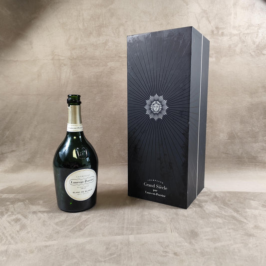 Caisse pour Bouteilles de Champagne Laurent Perrier Grand Siècle Made in France Vintage 1990