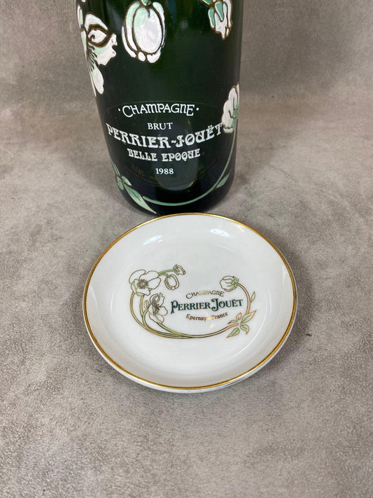 Cendrier en faience Perrier-Jouët Made in France Vintage 1990