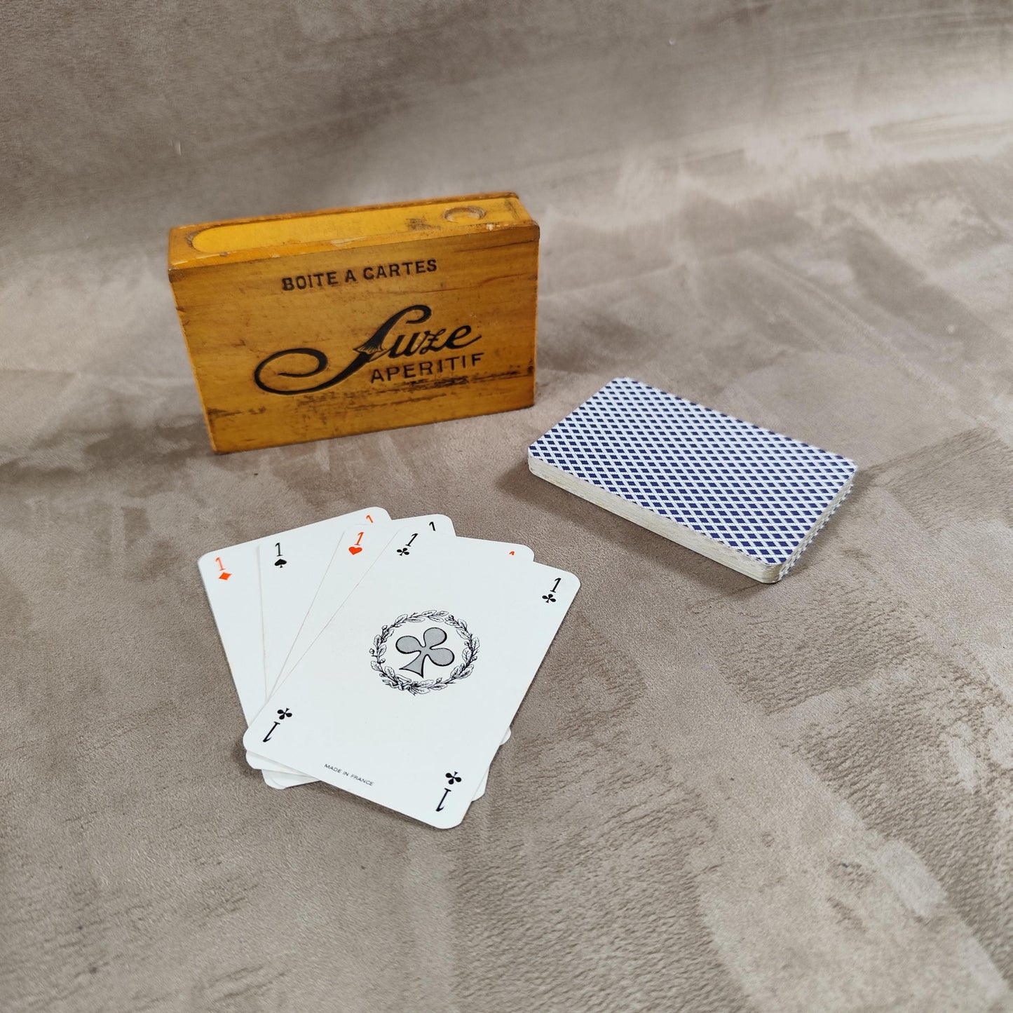 Jeu de 32 cartes Publicitaire Suze Made in France Vintage 1970