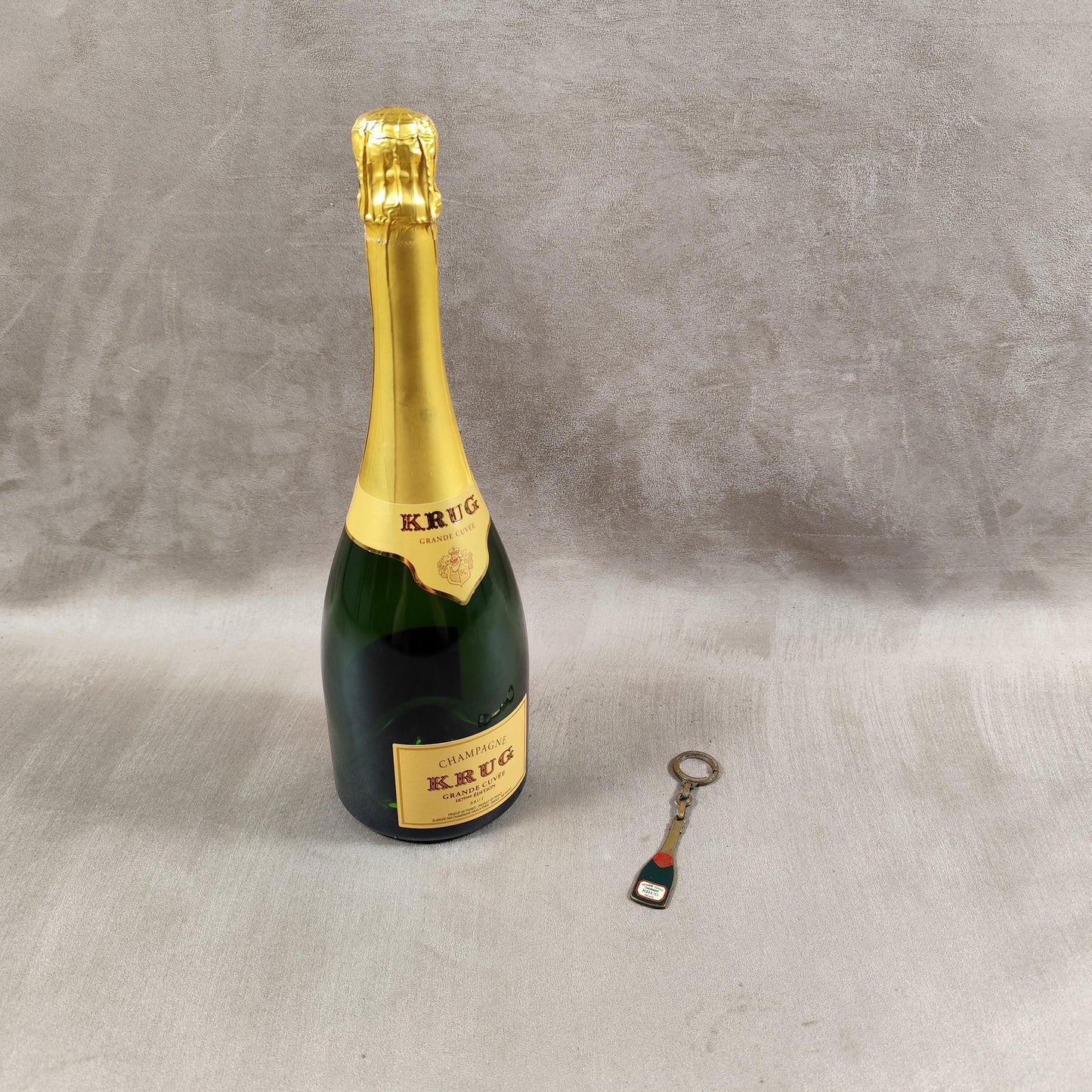 Porte clés Krug en acier Made in France Années 1980