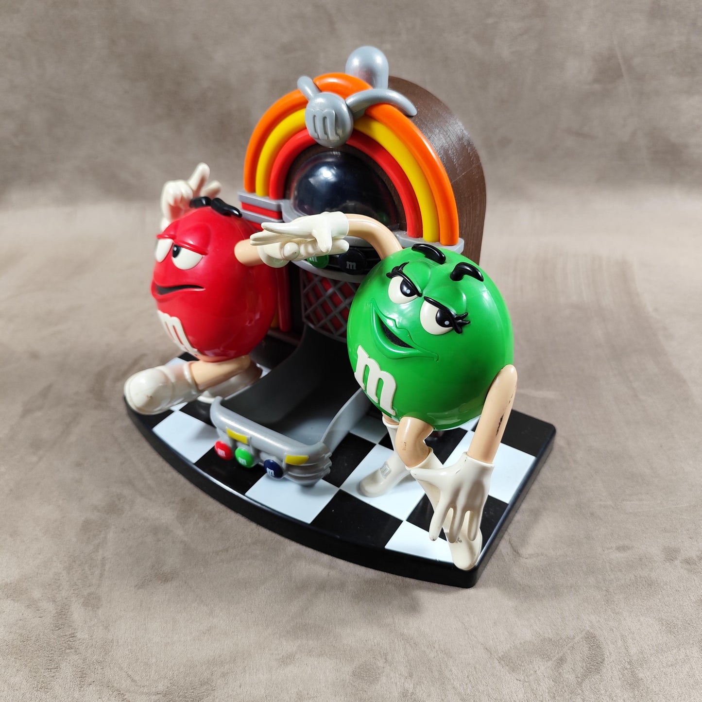 Distributeur M&M'S Juke-Box Made in France Vintage 1980