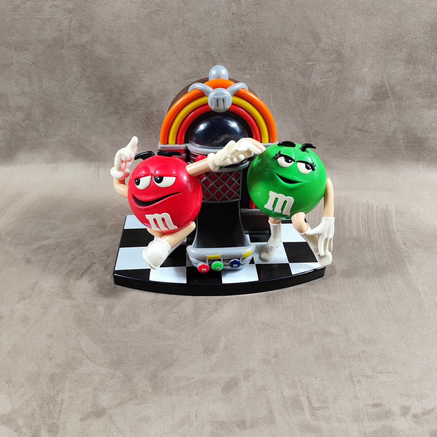 Distributeur M&M'S Juke-Box Made in France Vintage 1980