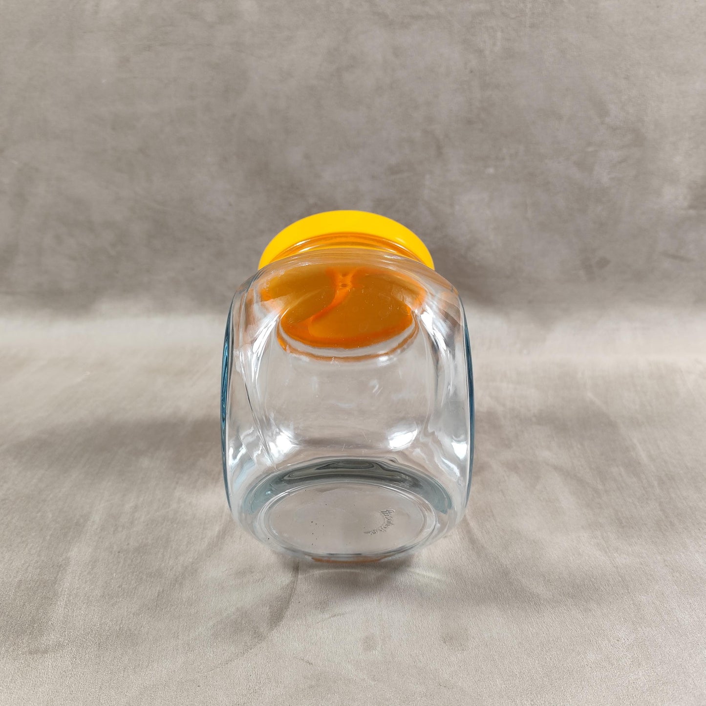 Bonbonnière, Bocal à biscuit Pasabahce en verre Made in Italy Vintage 1980