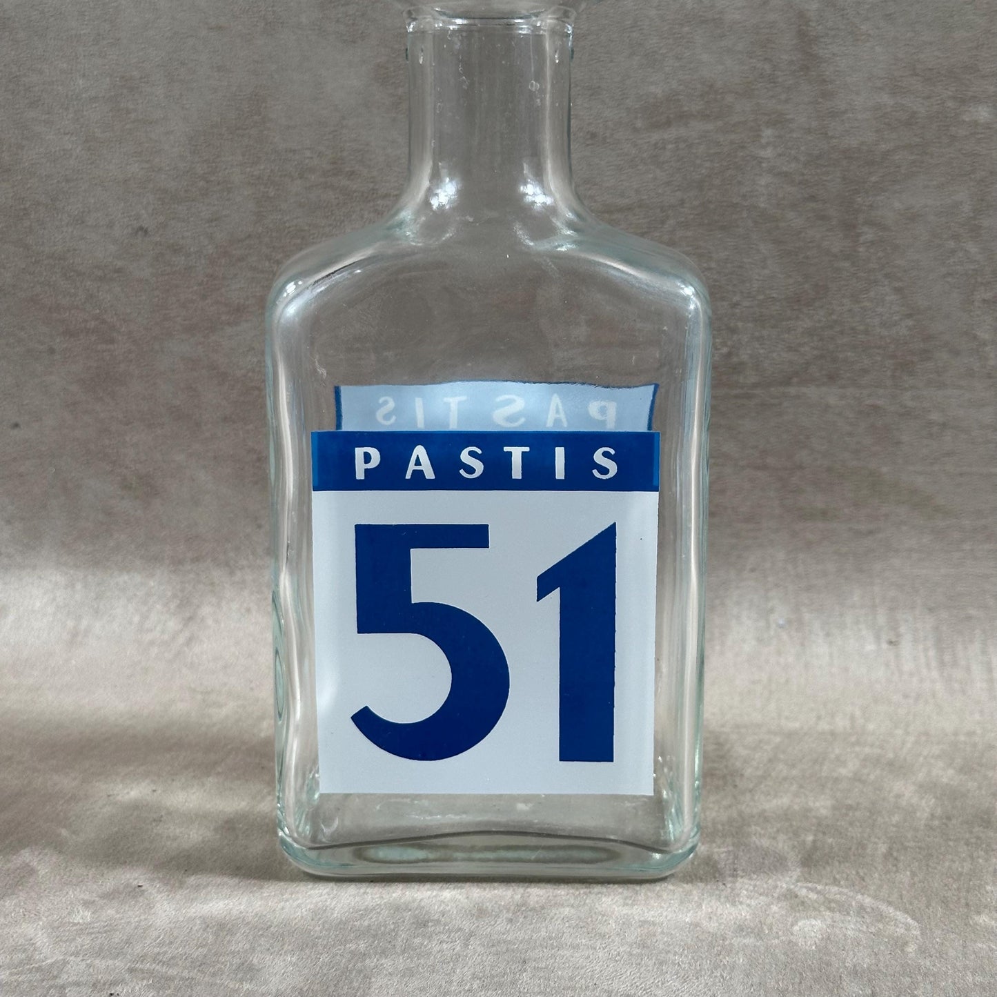 Pichet Pastis 51  Pichet à eau en verre vintage retro Made in France Années 1970