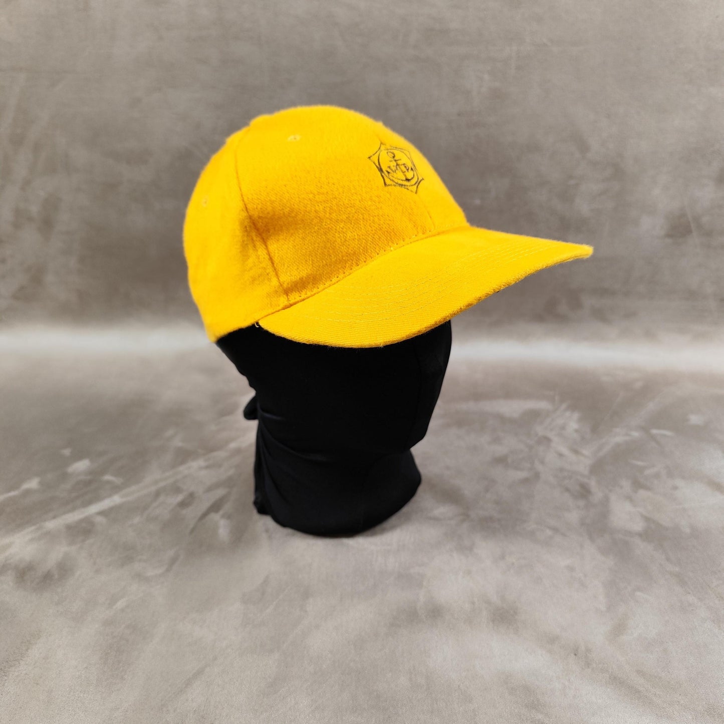 RARE Casquette collector vintage en coton orange Champagne Veuve Clicquot