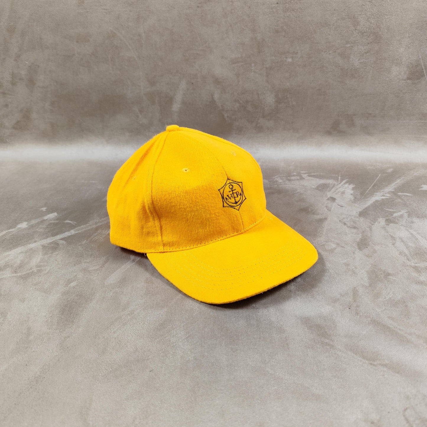 RARE Casquette collector vintage en coton orange Champagne Veuve Clicquot