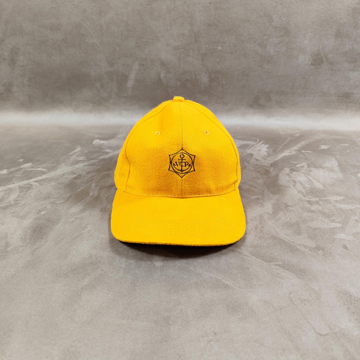 RARE Casquette collector vintage en coton orange Champagne Veuve Clicquot